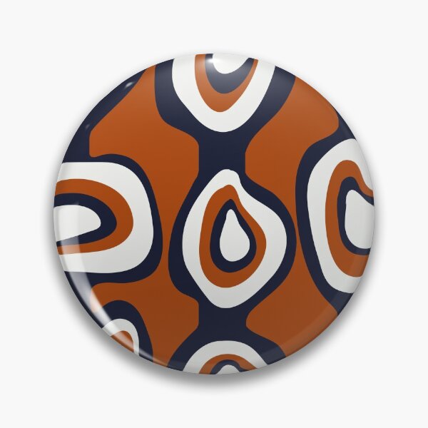 Item preview, Cells - Navy Rust White designed and sold by BlertaDK.