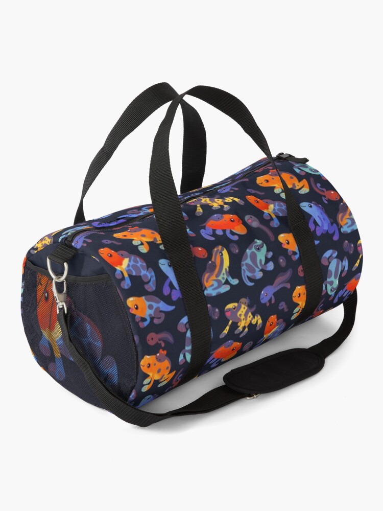 Alternate view of Poison dart frogs - dark Duffle Bag