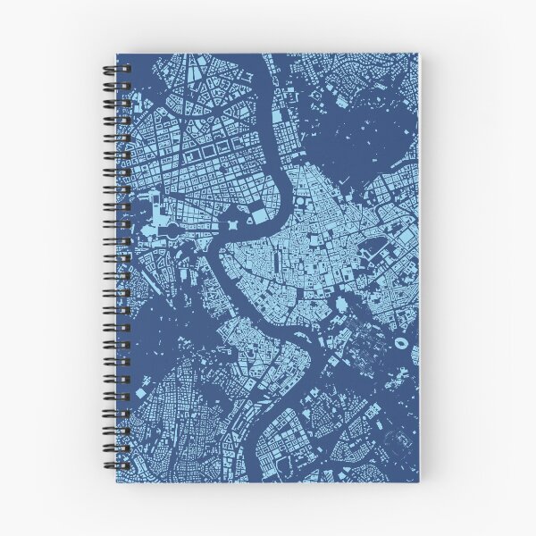 Item preview,  en un llamativo azul medianoche.
Contiene datos de los contribuyentes de © OpenStreetMap designed and sold by helenmakesmaps.