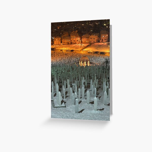 Civil War Cemetery Greeting Card