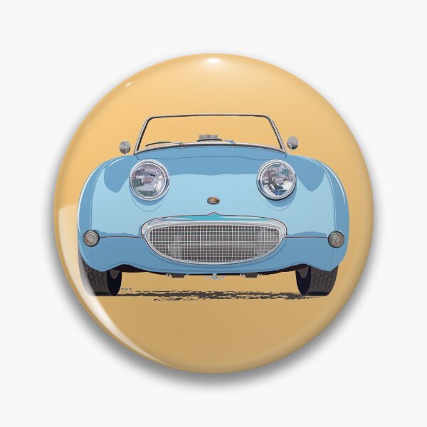 Item preview, Iris Blue Frogeye/Bugeye Sprite, the little 'Healey' – with a big smile! designed and sold by Bigs66.