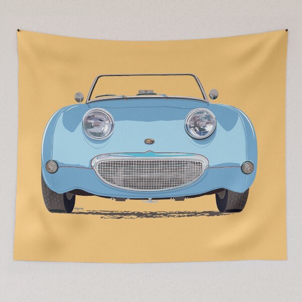 Item preview, Iris Blue Frogeye/Bugeye Sprite, the little 'Healey' – with a big smile! designed and sold by Bigs66.