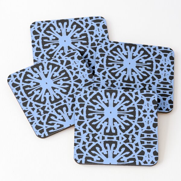 Item preview, Abstract blue black designed and sold by Abstractlara.