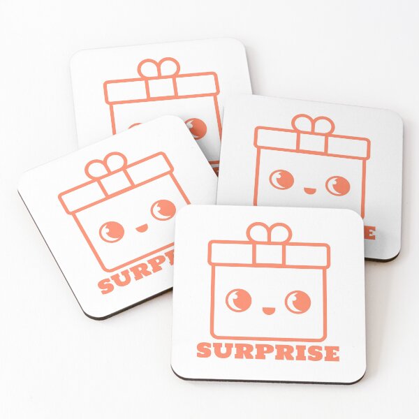 Aperçu de l'œuvre Kawaii Cute Gift "Surprise" visage souriant japonais heureux créée et vendue par TamGustam.