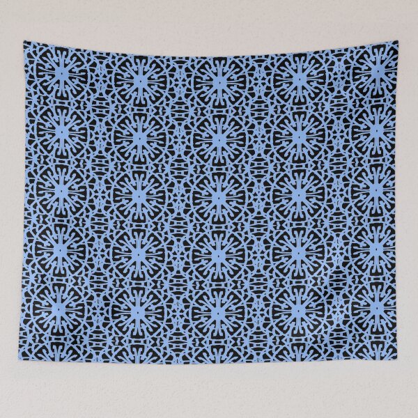 Item preview, Abstract blue black designed and sold by Abstractlara.