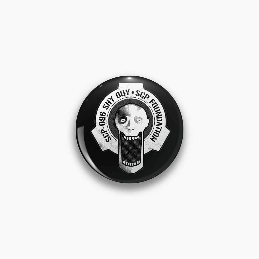 Shy Guy SCP 096 Hard Enamel Gold Pin -  Israel