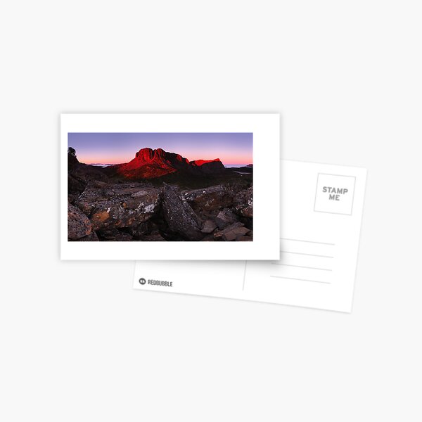 First Light on Solomon's Throne - Walls of Jerusalem N.P. Postcard