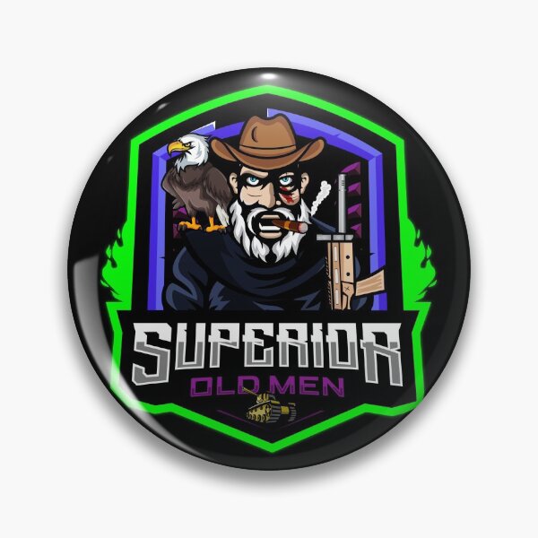 Item preview, Superior Old Men eSports designed and sold by tjademannen.