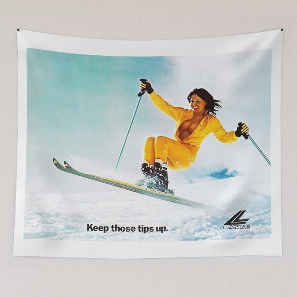 Item preview, Ski Girl vintage designed and sold by frazierderrick.