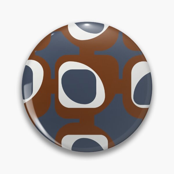 Item preview, Blue Grey Rust Nine Times Three  designed and sold by BlertaDK.