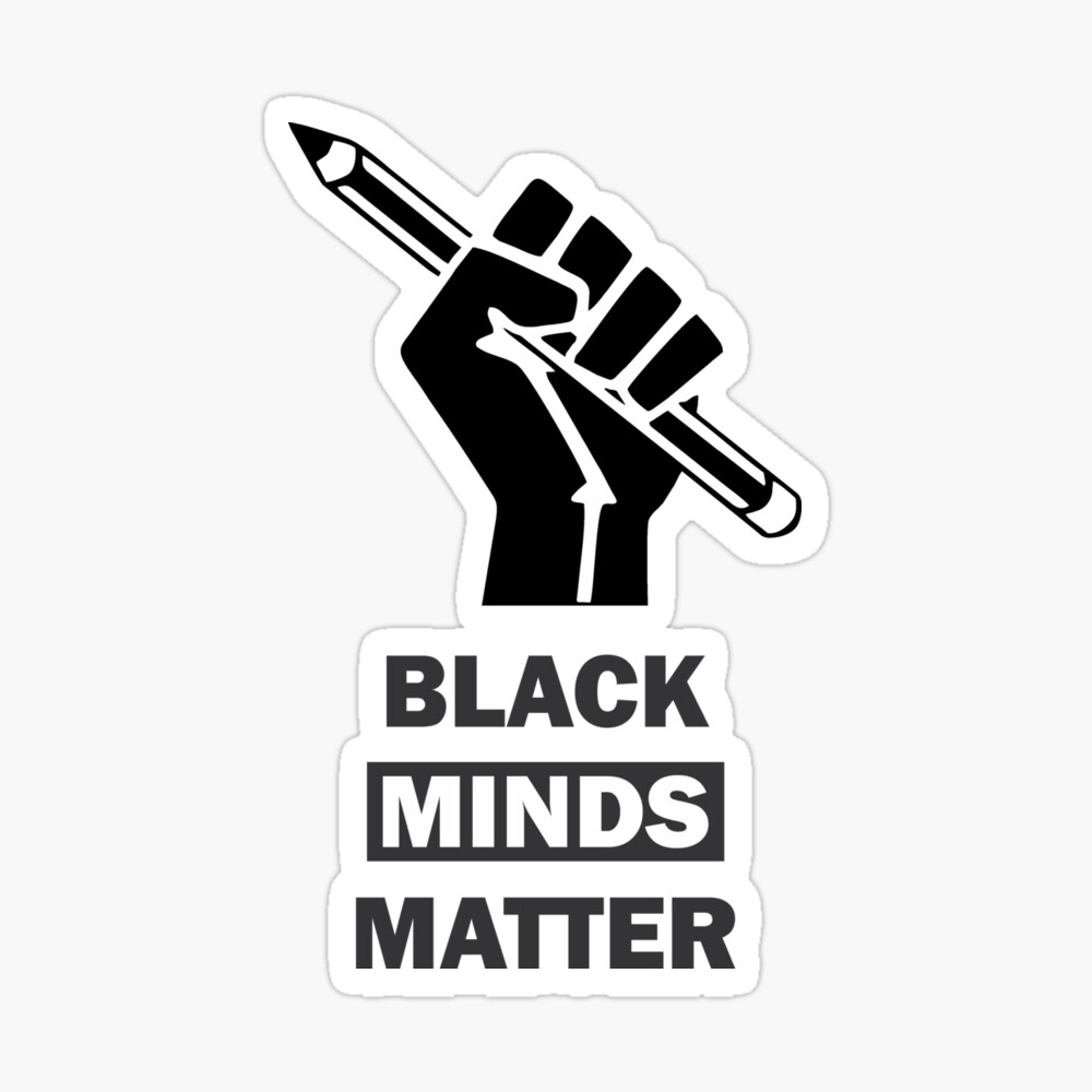 Black Minds Matter Mask By Beardyface Redbubble