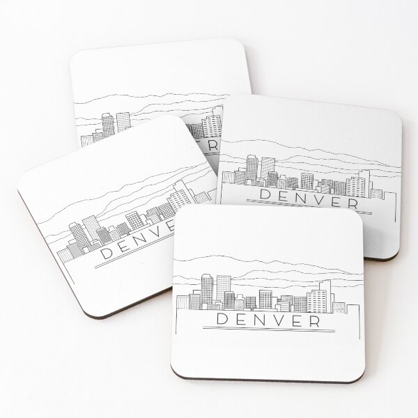 Artikelvorschau, Skyline von Denver entworfen und verkauft von kellygrubaugh.
