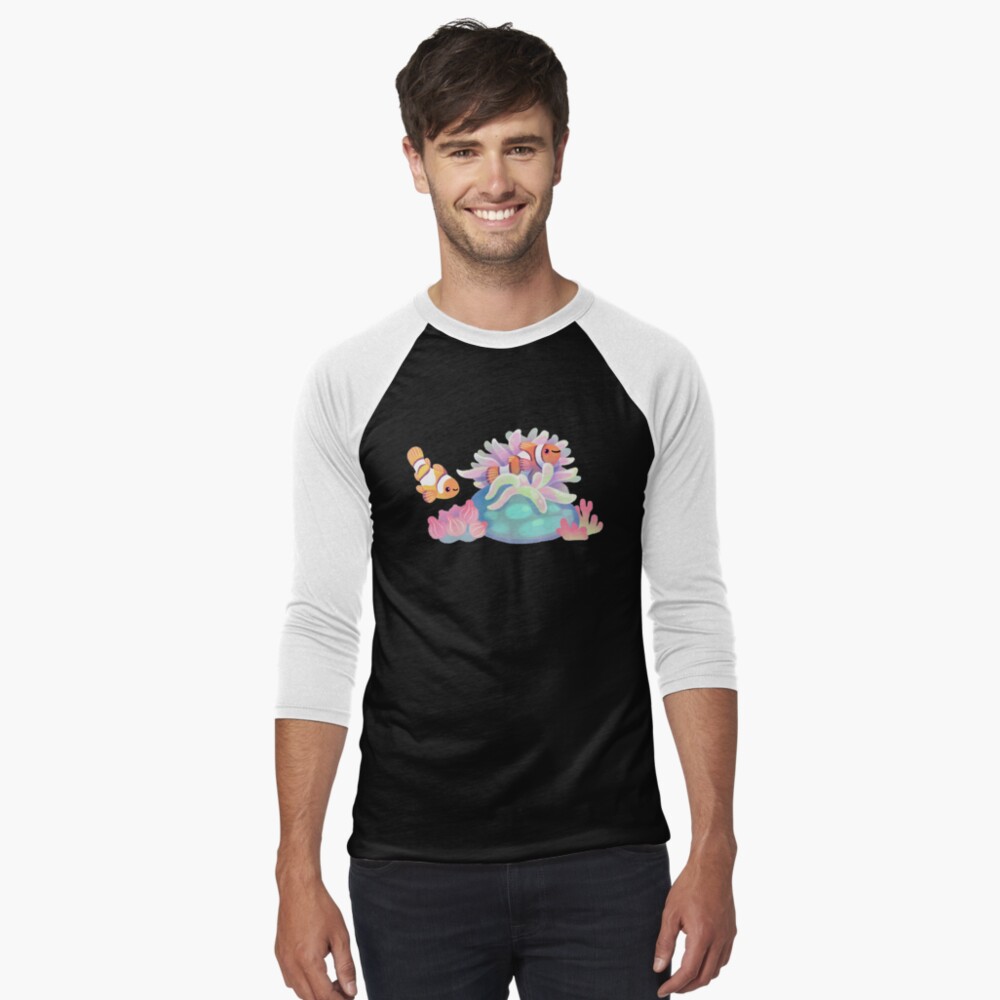Item preview, Baseball ¾ Sleeve T-Shirt designed and sold by pikaole.