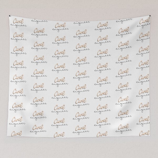 Item preview, Civil Engineer in Peach designed and sold by alliebugs21.