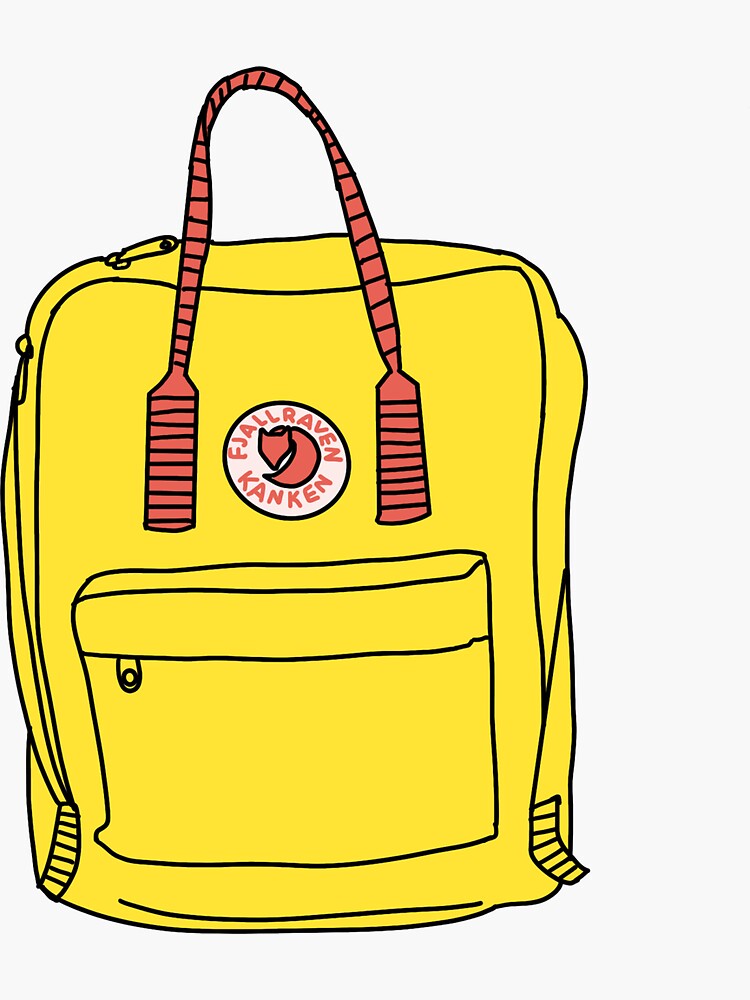 "Vsco Backpack " Sticker for Sale by madimoo0 Redbubble