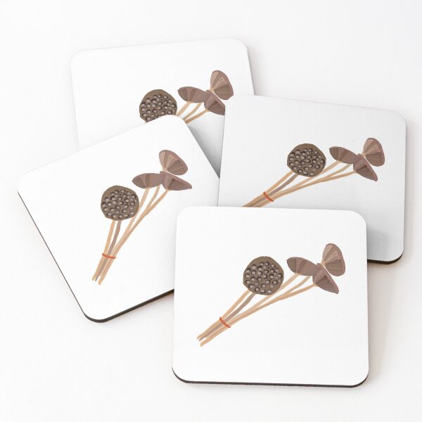 Item preview, Hand Drawn Lotus Pods designed and sold by JASPA SWINNERTON.