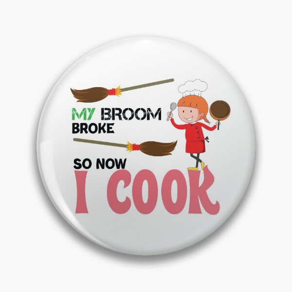 Item preview, My Broom Broke So Now I Cook, Halloween Cook  Halloween costume funny gift for Cook  Now Broom Cook designed and sold by awesomedraw.