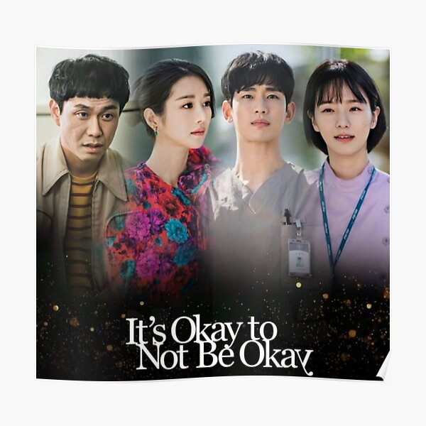 It´s okay to not be okay 사이코지만 괜찮아 K-DRAMA Poster