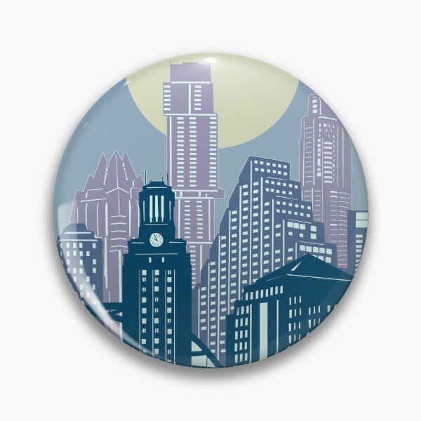 Artikelvorschau, Austin Skyline entworfen und verkauft von BekimART2.