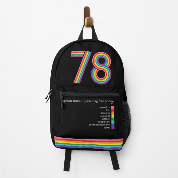 Item preview, Pride Flag 1978: Gilbert Baker Tribute designed and sold by BendeBear.