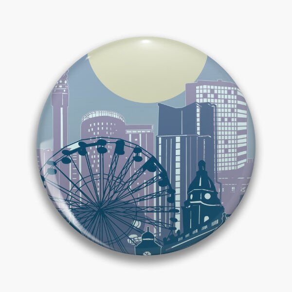 Item preview, birmingham skyline designed and sold by BekimART2.