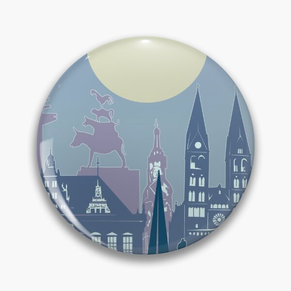 Item preview, bremen skyline designed and sold by BekimART2.