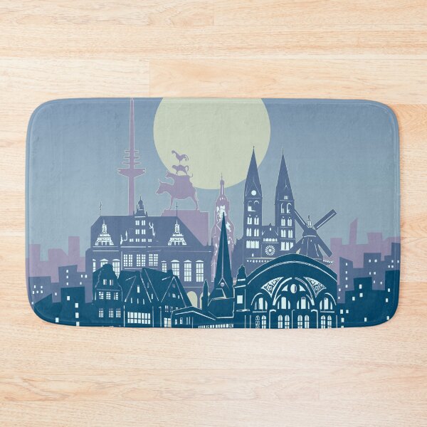 Item preview, bremen skyline designed and sold by BekimART2.