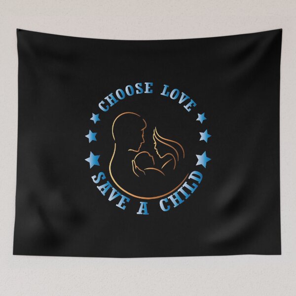 Item preview, Choose love save a child mother father and son design gift designed and sold by greatatlas.