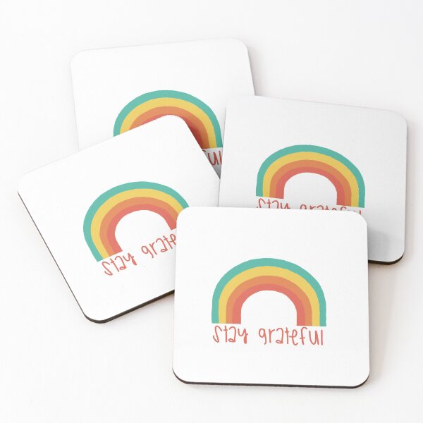 Item preview, stay grateful rainbow designed and sold by jilliandraws.