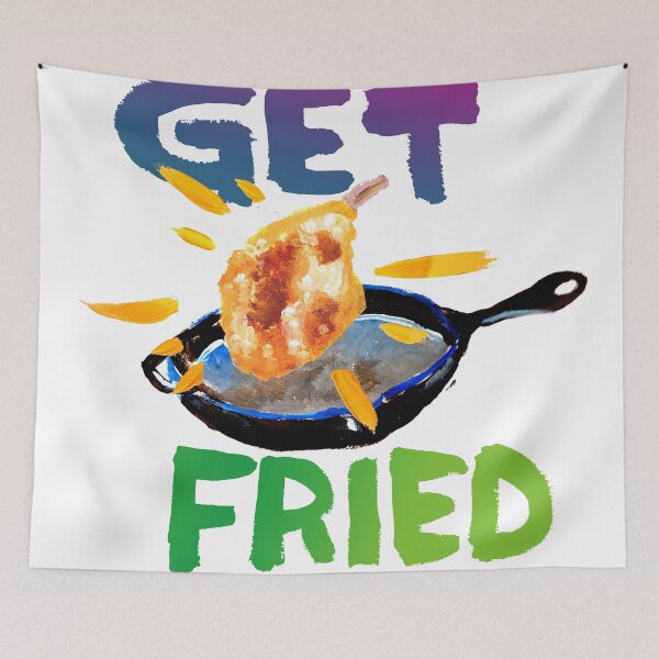 Item preview, Get Fried (Porkchops) designed and sold by Buenos-Biscuits.