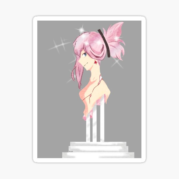 Artikel-Vorschau von  Houseki no Kuni und Fate, also zog ich eine alte Skizze von Musashi, die ich nie fertiggestellt hatte, und verwandelte sie in eine büstenartige Nachbildung der Houseki no Kuni Gems, designt und verkauft von Kiwikipedia.