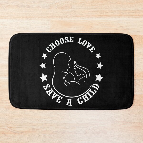 Item preview, Choose love save a child mother father and son white  design gift designed and sold by greatatlas.