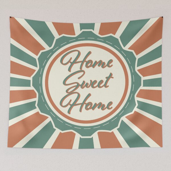 Item preview, Home Sweet Home Retro designed and sold by Warrior Veteran Clothing.