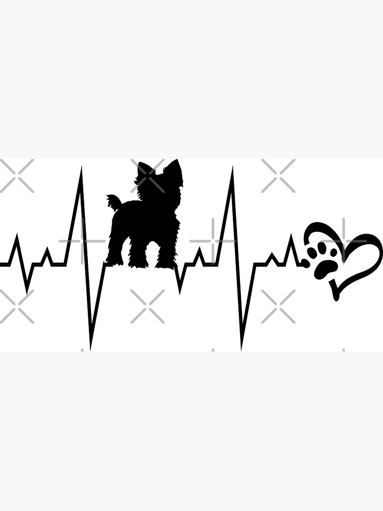 Womens Yorkie Heartbeat Mom Shirt Ekg Pulse Yorkie Lover Small Dog Womens Yorkie Heartbeat Mom Shirt Ekg Pulse Yorkie Lover Small Dog