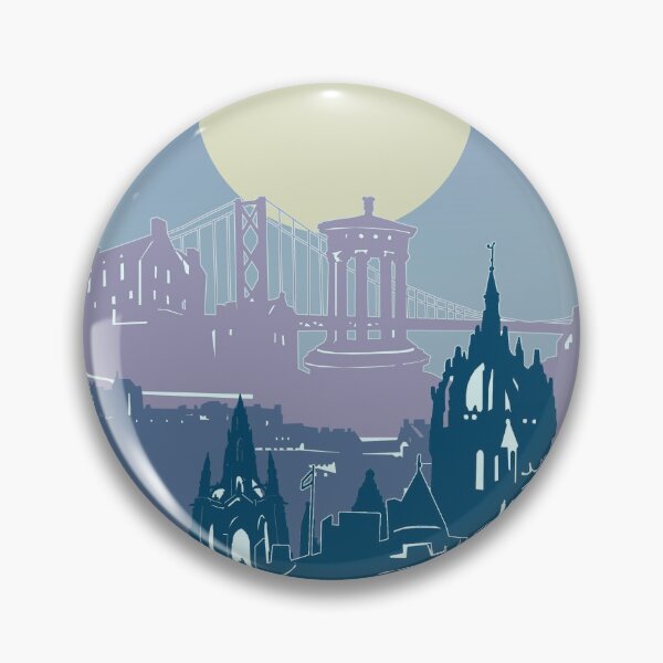 Item preview, edinburgh skyline designed and sold by BekimART2.