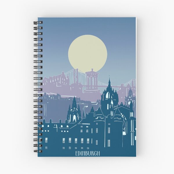 Item preview, edinburgh skyline designed and sold by BekimART2.