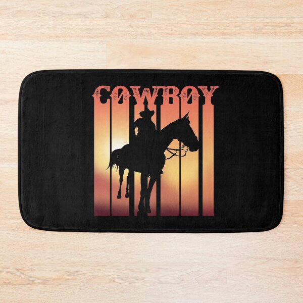 Item preview, Western Cowboy Sunset Vintage Distressed designed and sold by Gold Wings Tees.