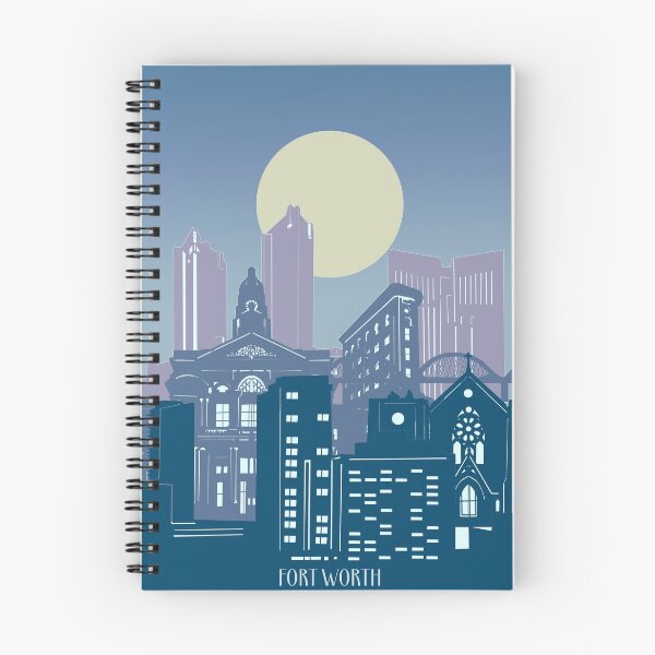 Item preview, fort worth skyline designed and sold by BekimART2.