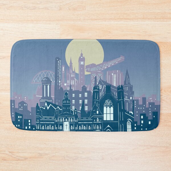 Item preview, glasgow skyline designed and sold by BekimART2.