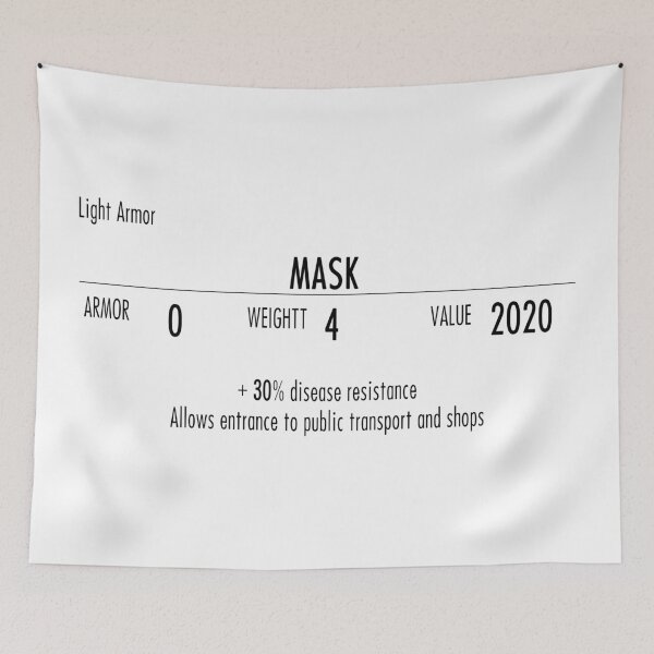 Item preview, Funny Meme Maske designed and sold by Mi-Kalmia.