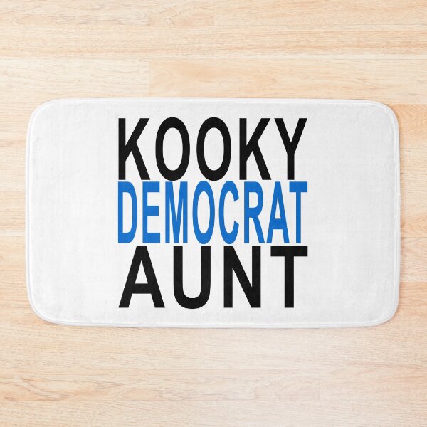 Item preview, kooky democrat aunt designed and sold by Val Goretsky.