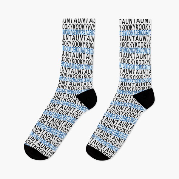 Item preview, kooky democrat aunt designed and sold by Val Goretsky.