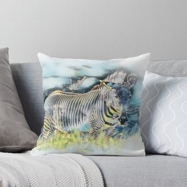 Item preview, The Zebra in the Field designed and sold by ReneeKennedy.