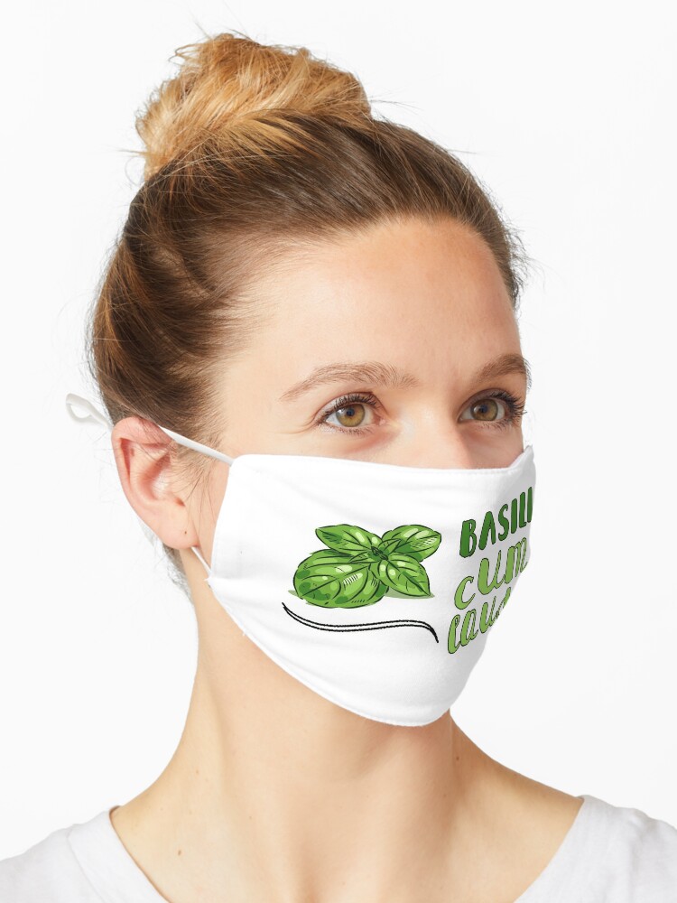 Basili Cum Laude Cooking Herbs Spices Basil Mask