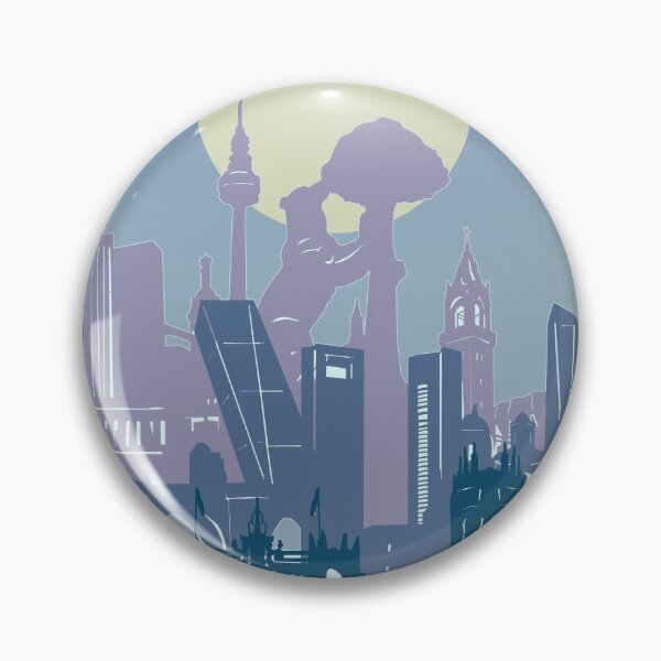 Item preview, madrid skyline designed and sold by BekimART2.