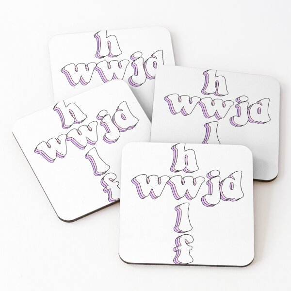 Item preview, hwlf x wwjd cross designed and sold by Anchored  & Co..