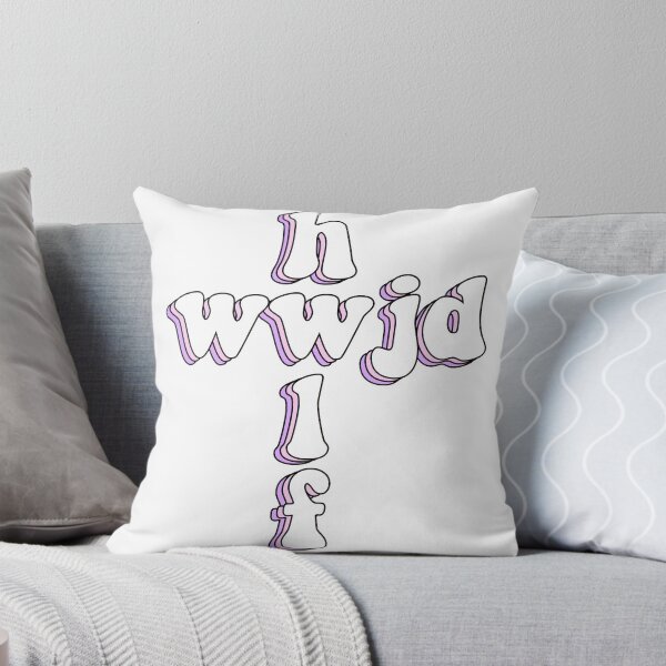 Item preview, hwlf x wwjd cross designed and sold by Anchored  & Co..