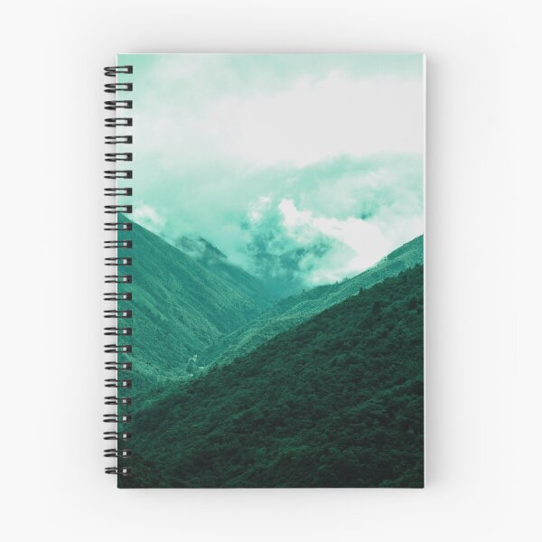 Item preview, Green Cloudy Mountain Range Posters  designed and sold by ZengoClub.