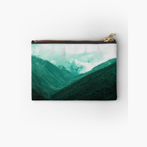 Item preview, Green Cloudy Mountain Range Posters  designed and sold by ZengoClub.