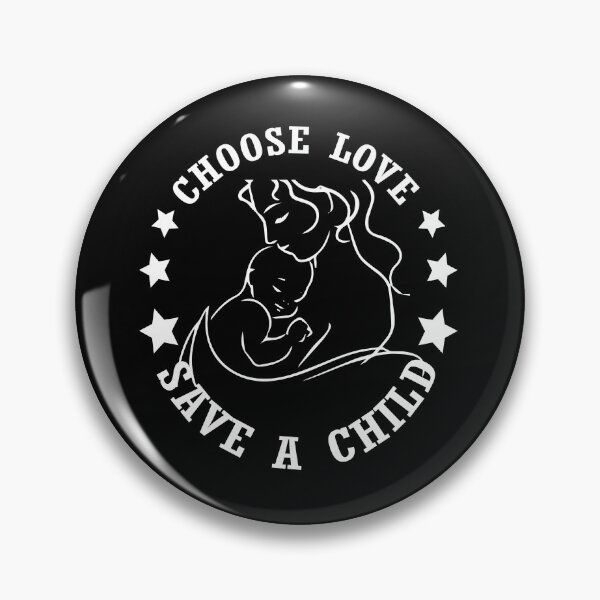 Item preview, Choose love save a child mom and son wight design gift designed and sold by greatatlas.